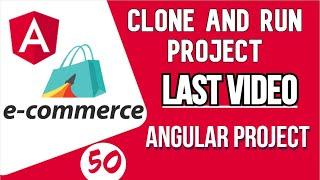 Angular project tutorial #50 Clone and run project | Angular E-commerce Project