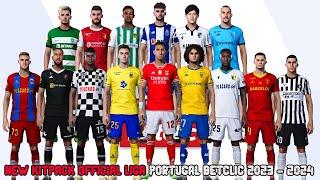 NEW KITPACK OFFICIAL LIGA PORTUGAL BETCLIC 2023 - 2024 || ALL PATCH COMPATIBLE || SIDER & CPK