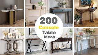 200 Console Table Ideas 2024 // Types of Tables // Living Room Furniture Ideas