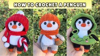 How to Crochet a Penguin FREE Amigurumi Tutorial + Crochet Pattern