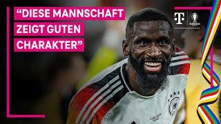 Antonio Rüdiger über das Spiel gegen Dänemark I UEFA EURO 2024 I MAGENTA TV