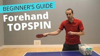 Beginner's guide to forehand topspin