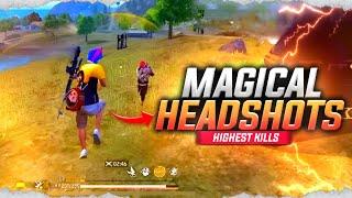 Magical Headshots | Solo vs Squad Full Gameplay | iPhone 13 | FreeFire in Telugu