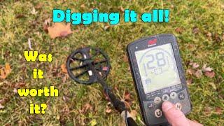 Metal Detecting an Old School - Digging Every Signal! Vintage Finds & Old Coins!