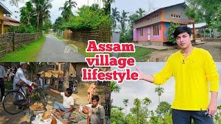 Assam village  lifestyle ||  Assam village Local market  and beautiful nature 