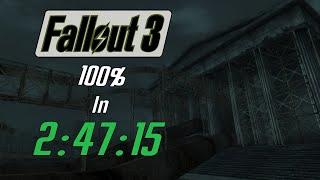 Fallout 3 100% Speedrun in 2:47:15 (World Record)