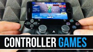 What games can you use PS4 controller on iPhone?