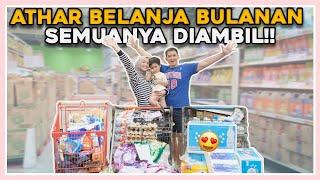 BELANJA BULAN DITEMENIN ATHAR PENUH DRAMA!!!