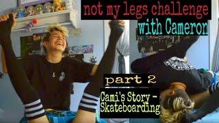 NOT MY LEGS CHALLENGE PT 2 - CAMI'S STORY | Kylie The Jellyfish