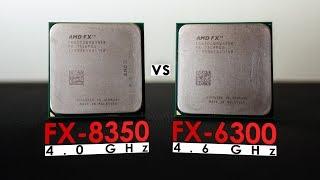 FX-8350 vs FX-6300 in 2020 - How Much Performance Do You Get With 2 Extra Cores?