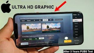 Apple iPhone XS BGMI or PUBG Test After 3 Years | Apple A12 Bionic | HDR+60 FPS 4K Graphics 