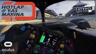 RTX 3090 VR | F1 2020 Hotlap @ Yas Marina Abu Dhabi | 1:37.46 | Formula Hybrid V3 Default Setup