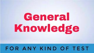 General Knowledge Questions and Answers||General Knowledge Mcqs 2023