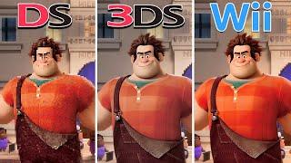 Wreck-It Ralph (2012) Nintendo DS vs Nintendo 3DS vs Wii (Which One is Better?)