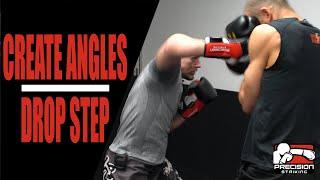 Create Angles w/ Drop Step | Footwork Loma Style | #boxingfootwork #angles