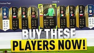 FIFA 18 TRADING METHOD | BUY THESE PLAYERS NOW! | TOTW 1 INVESTING TIPS