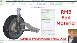 Creo Parametric 7.0 - Edit Materials