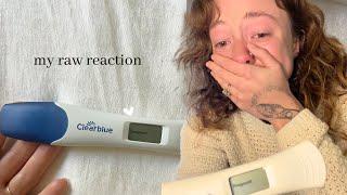 Finding Out I'm PREGNANT! ️ emotional reaction