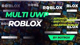 Automatic create unlimited Multiple UWP Microsoft Store Roblox!