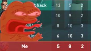 How a BOTTOM FRAG plays RANKED in Valorant