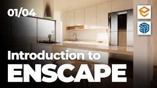 ENSCAPE 3.4 FOR SKETCHUP TUTORIAL: Interface and Navigation - 01/04