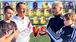 THE WINGROVES vs THOGDEN & THOGDAD! | FIFA 22 FUT CARD BATTLE 