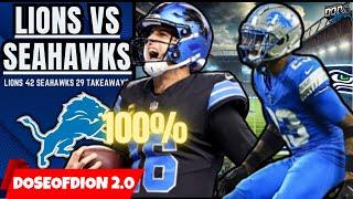 Goff's PERFECT Game/ Carlton Davis Vs DK Metcalf: Lions 42 Seahawks 29 Takeaways