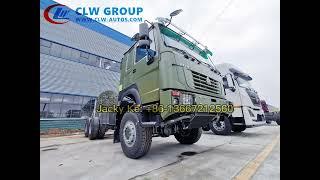 Different Kinds Of Off Road 4x4 and 6x6 SINOTRUK Truck Chassis