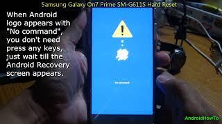 Samsung Galaxy On7 Prime SM-G611S Hard Reset