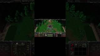 100 FOOD FULLY UPGRADED FOOTMEN VS RED CAMP  #gaming #warcraft3reforged #worldofwarcraft #games