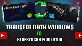 how to transfer files bluestacks emulator to pc (NEW)