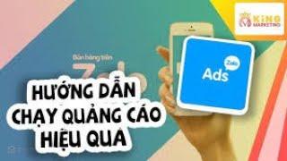 Hướng dẫn chạy Quảng Cáo Zalo Ads hiệu quả Tutorial Zalo Ad 2024_ Học Zalo Marketing