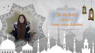 JIDAN (Ngaji Ramadhan) "Cahaya-cahaya Ramadhan" Oleh Ani Atu Azahra