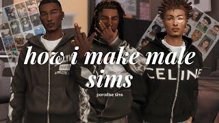 how i make male sims | the sims 4