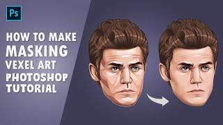 (FULL) Tutorial How To Make Masking Vector Vexel Art For Beginner