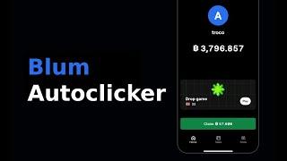 Blum Autoclicker || Script || Автокликер