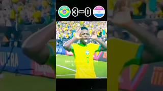 Brazil vs Paraguay Match Highlights 2024  | #football #footballhighlights #footballshorts