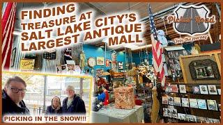 FINDING TREASURE AT SALT LAKE CITY'S LARGEST ANTIQUE MALL!!! Join the Journey on Picker Road!