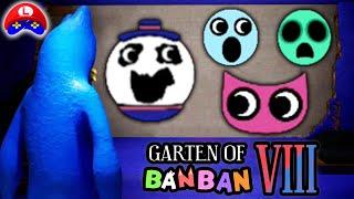 Garten of Banban 8 - FIRST PREVIEWS of MURALS for the MISSING CHARACTERS (official depictions) 