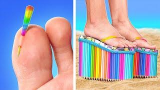 WOW! Rainbow Is Everywhere! *Cute Unicorn Gadgets and Colorful DIY*