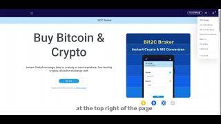 How to download Account History from Bit2C Exchange?