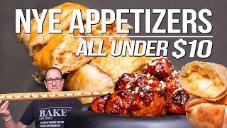 N.Y.E. PARTY APPETIZERS THAT WILL BLOW EVERYONE AWAY (AND ALL UNDER $10!) | SAM THE COOKING GUY