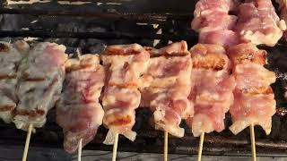 Barbecue meat skewer | Barbecue | Meat skewer | Recipe cooking