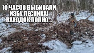 ВСКРЫЛИ НЕТРОНУТУЮ ИЗБУ ЛЕСНИКА! Поиск с металлоискателем / Russian Digger