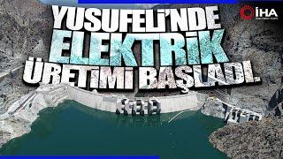 Türkiye’nin En Yüksek Barajı Yusufeli’nde Elektrik Üretimi Başladı