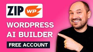 ZipWP Review (FREE version)  – NEW AI WordPress Website Builder 
