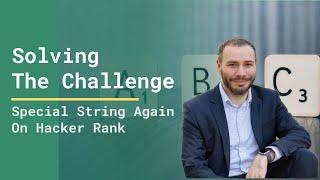 Special String Again | Solving The Programming Challenge