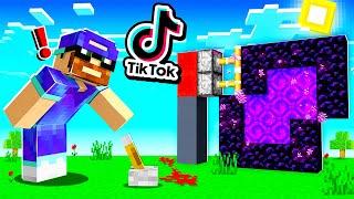 Je teste des HACKS TikTok satisfaisants sur Minecraft !