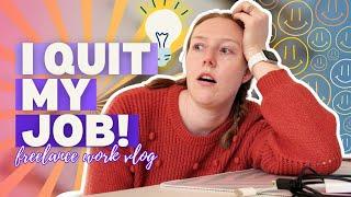 *Overwhelming* First Day of Work Vlog | Digital Marketing, Freelance Writing, Work from Home