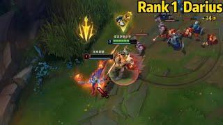 Rank 1 Darius: Testing Lethal Tempo Darius in Season 14 Split 3！